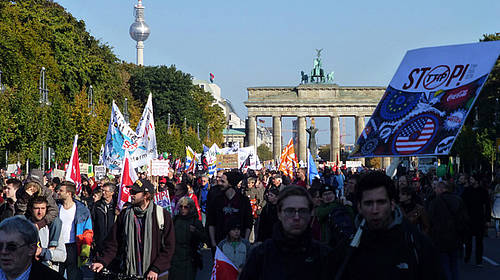 Grossdemonstration gegen TTIP Grossdemonstration gegen TTIP