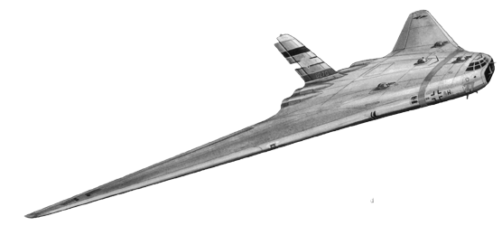 Nurflügler-Langstreckenprojekt von Junkers 1945